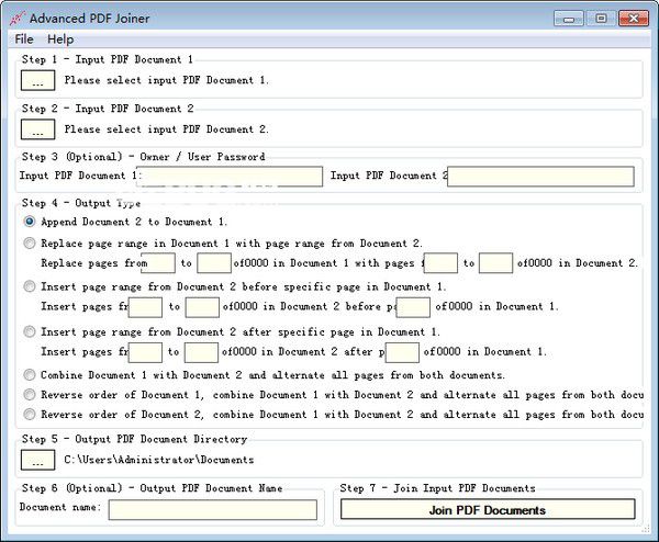 Advanced PDF Joiner(PDF合并軟件)v1.8免費版