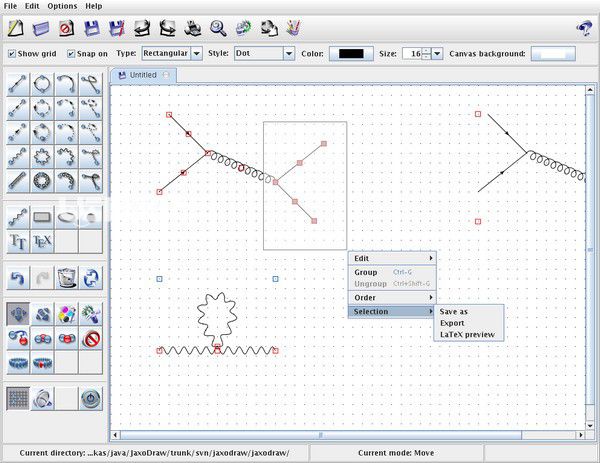 JaxoDraw(費(fèi)曼圖生成工具)v2.1.0免費(fèi)版【1】