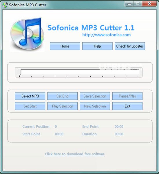 Sofonica MP3 Cutter