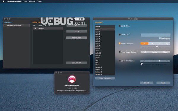 Gamepad Mapper(手柄映射軟件)v1.0 Mac版【3】