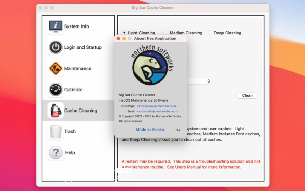 Big Sur Cache Cleaner Mac版