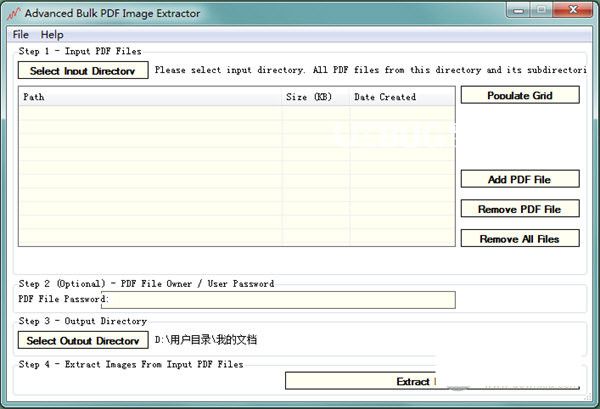 Advanced Bulk PDF Image Extractor