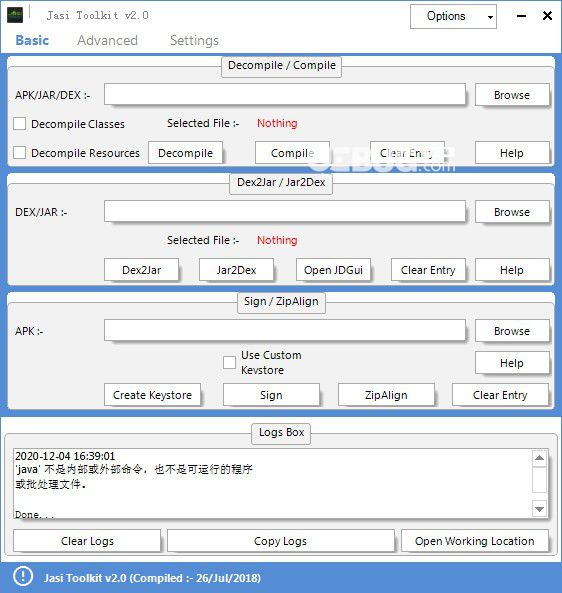 Jasi Toolkit(反編譯工具)v2.0免費(fèi)版