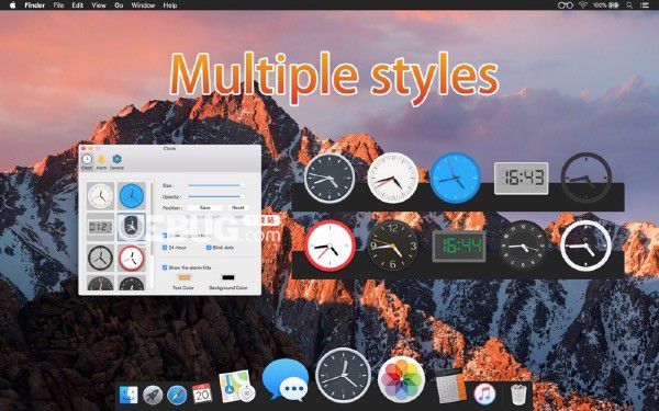 DDClock(桌面時(shí)鐘)v1.1 Mac版【2】