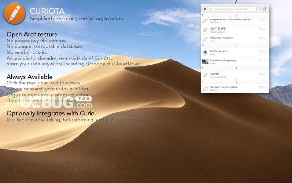 Curiota(筆記軟件)v3.3.1 Mac版【3】