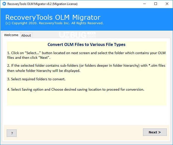 RecoveryTools OLM Migrator