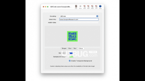 Scorpion BarCode(條碼生成軟件)v3.2.0 Mac版【3】