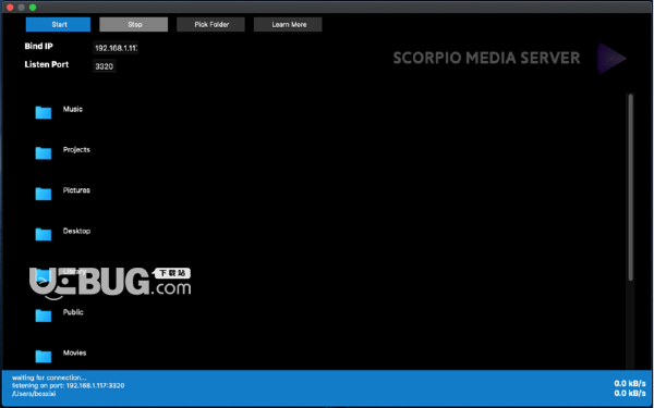 Scorpio Media Server Mac版