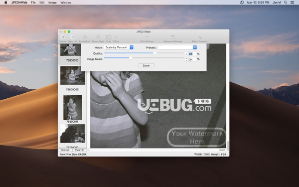 JPEG4web Mac版