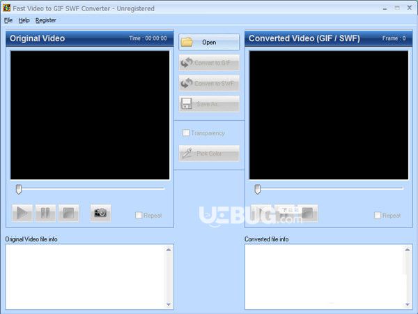 Fast Video to GIF SWF Converter