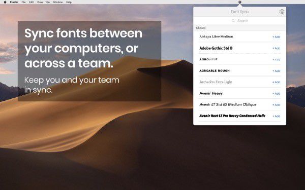 Font Sync(字體管理軟件)v1.1.5 Mac版【2】