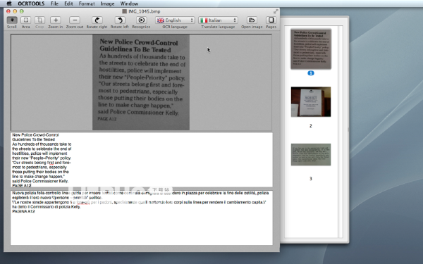 OCRTOOLS(ocr文字識別軟件)v3.0.2 Mac版 【2】