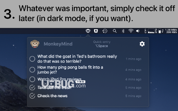 MonkeyMind(待辦事項(xiàng)管理軟件)v1.4 Mac版【3】