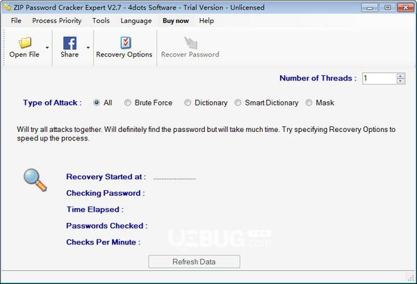 ZIP Password Cracker Expert v1.0免費(fèi)版