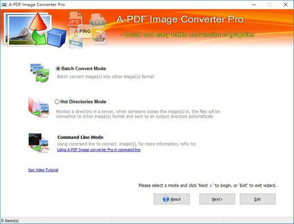 A PDF Image Converter Pro(圖片批量轉換器)