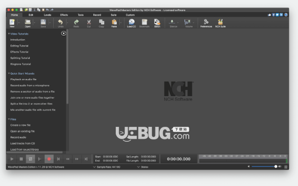 NCH WavePad Master Mac版