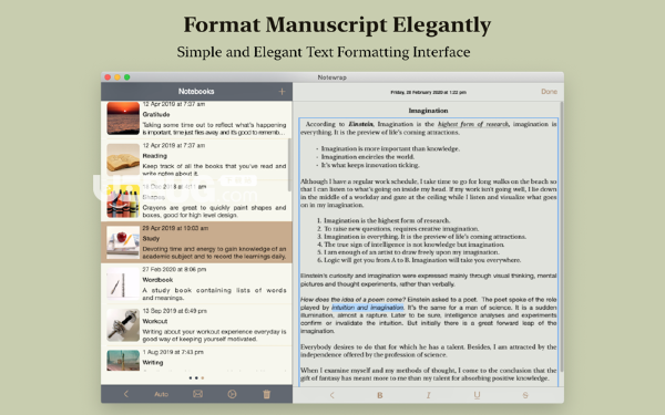 Notewrap Mac版