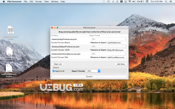 Plist Converter(Plist文件轉(zhuǎn)換器)v1.4.1 Mac版【2】