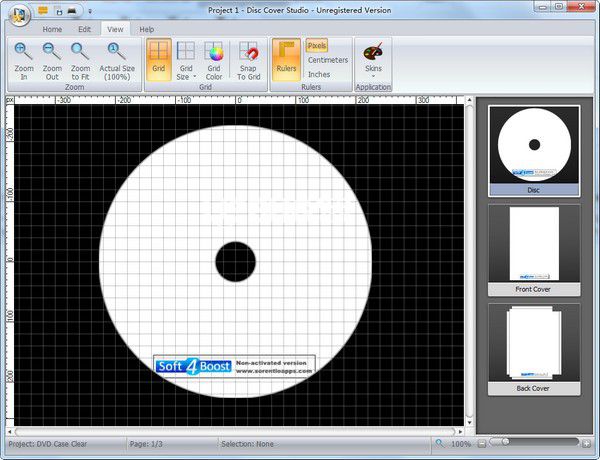 Soft4Boost Disc Cover Studio(光盤封面制作軟件)