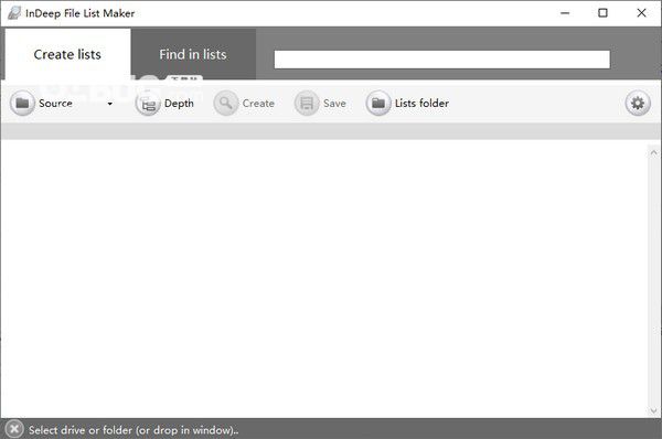 InDeep File List Maker(文件列表導(dǎo)出工具)