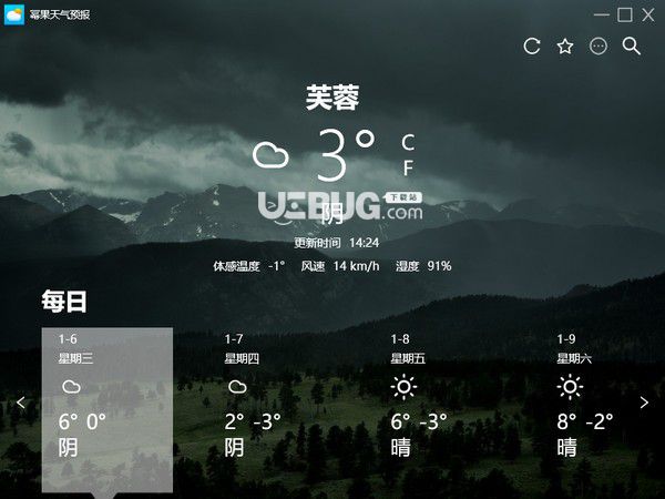 冪果天氣預(yù)報