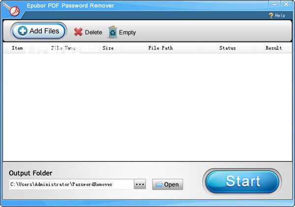 Epubor PDF Password Remover(PDF密碼管理軟件)