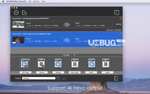 VX MXF Video Converter Mac版