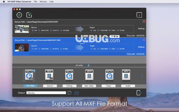 VX MXF Video Converter v2.1.0 Mac版【2】