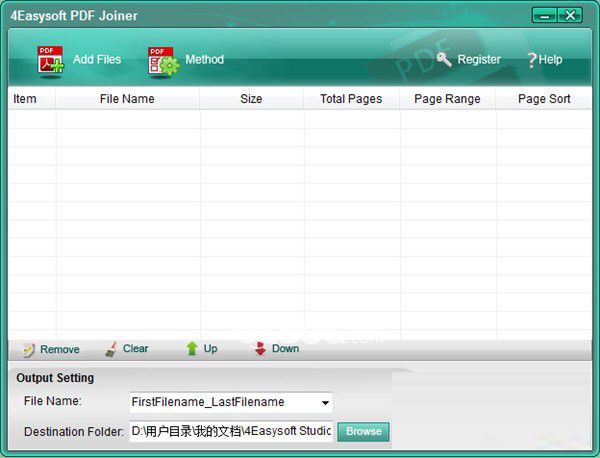 4Easysoft PDF Joiner(PDF合并軟件)