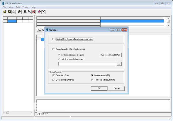 DBF Reanimator(DBF文件修復(fù)工具)v1.10免費(fèi)版