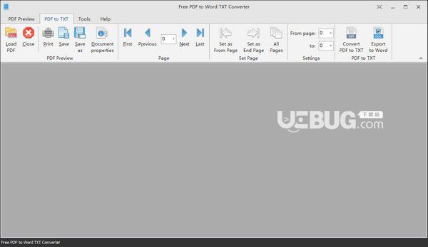 Free PDF to Word TXT Converter v8.8.0免費(fèi)版
