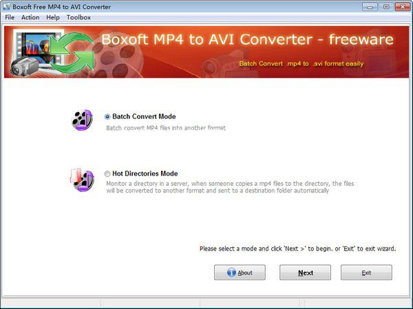 Boxoft free MP4 to AVI Converter v1.0免費版【2】