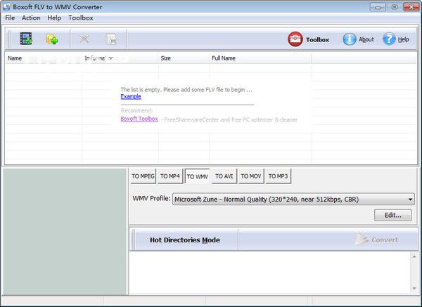 Boxoft Free FLV to WMV Converter v1.0免費(fèi)版【2】