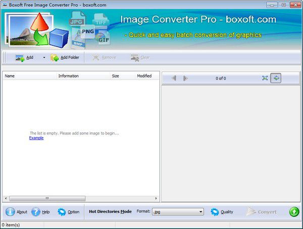 Boxoft Free Image Converter(圖像轉換器)