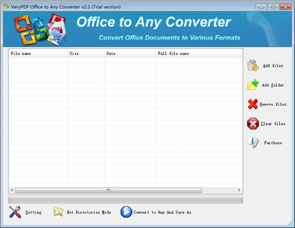 VeryPDF Office To Any Converter v2.0免費(fèi)版