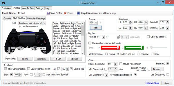 DS4Window(PS4手柄控制軟件)v2.2.4免費(fèi)版【2】