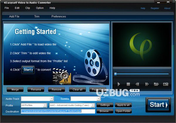 4Easysoft Video to Audio Converter v3.2.22免費版