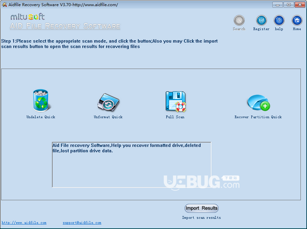 Aidfile Recovery Software(數(shù)據(jù)恢復(fù)軟件)