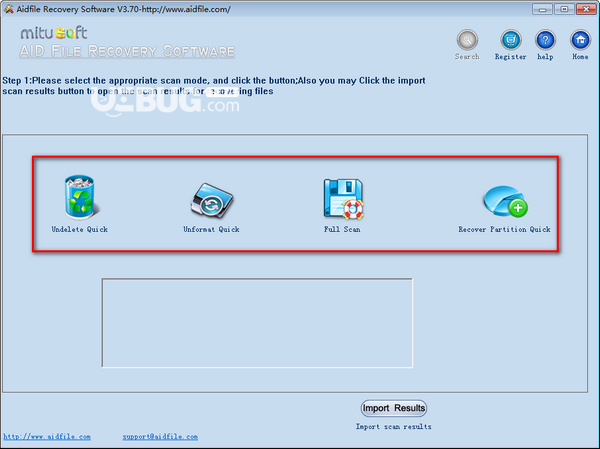 Aidfile Recovery Software(數(shù)據(jù)恢復(fù)軟件)v3.7.4.8免費(fèi)版【3】