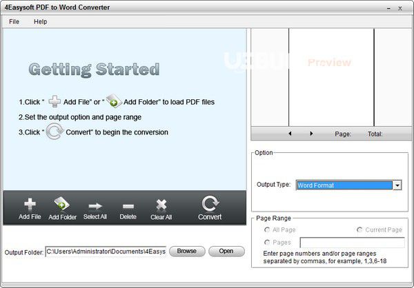 4Easysoft PDF to Word Converter(PDF轉Word軟件)