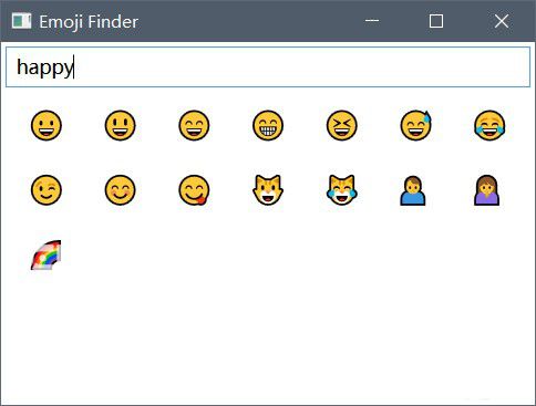 Emoji Finder(表情搜索工具)v1.0.0免費(fèi)版【1】