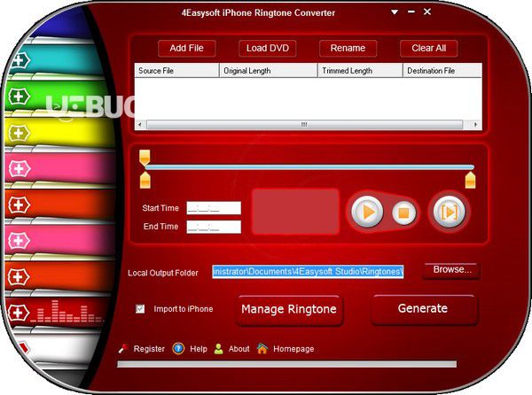4Easysoft iPhone Ringtone Converter v3.3.22免費(fèi)版