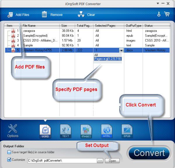 iOrgSoft PDF Converter(PDF轉(zhuǎn)換器)v2.3.4免費(fèi)版【2】