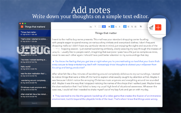 Notabl?e(Mac筆記軟件)v1.1 Mac免費(fèi)版【3】