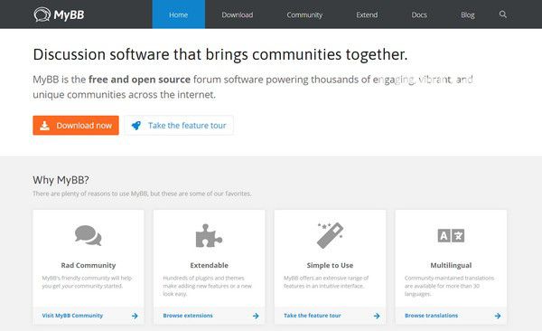 MyBB(免費開源論壇)