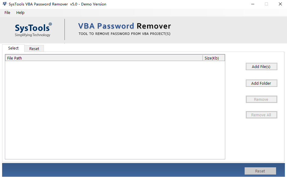 SysTools VBA Password Remover下載