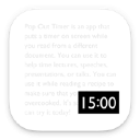 Pop Out Timer(浮動(dòng)計(jì)時(shí)器)v3.1.2 Mac版