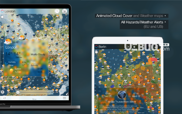 eWeather H?D(天氣預(yù)報(bào)軟件)v3.16 Mac版【2】