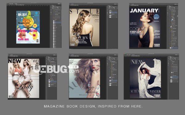 Magazine PSD file desig?n Mac版