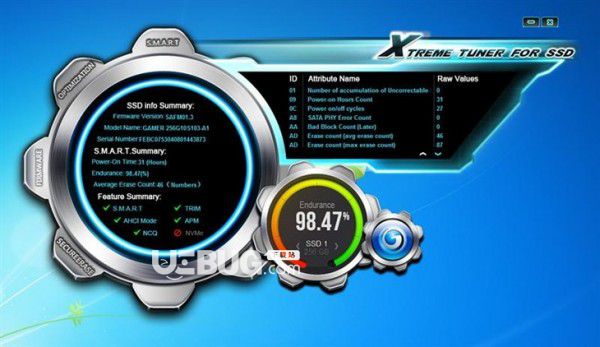 Xtreme Tuner for SSD(影馳SSD管理工具)v6.0.1.3免費版【1】